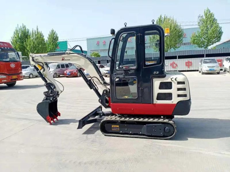 High Quality 2.0ton Mini Hydraulic Crawler Excavator with 0.05cbm Bucket
