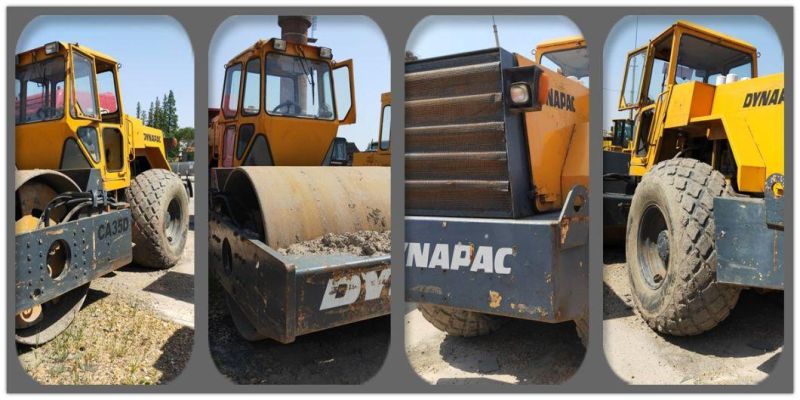 Used Single Road Roller Dynapac CA35D Vibratory Smooth Drum Roller
