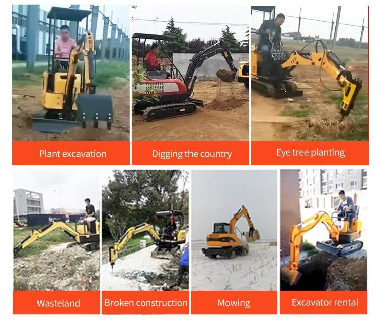 Sell Weight 700kg Bucket Capacity 0.02cbm Mini Crawler Excavator with Price