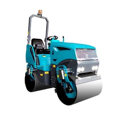 1000-2000-3000kg Japan Diesel Power Double Wheel Hydraulic Vibrator Pavement Roller