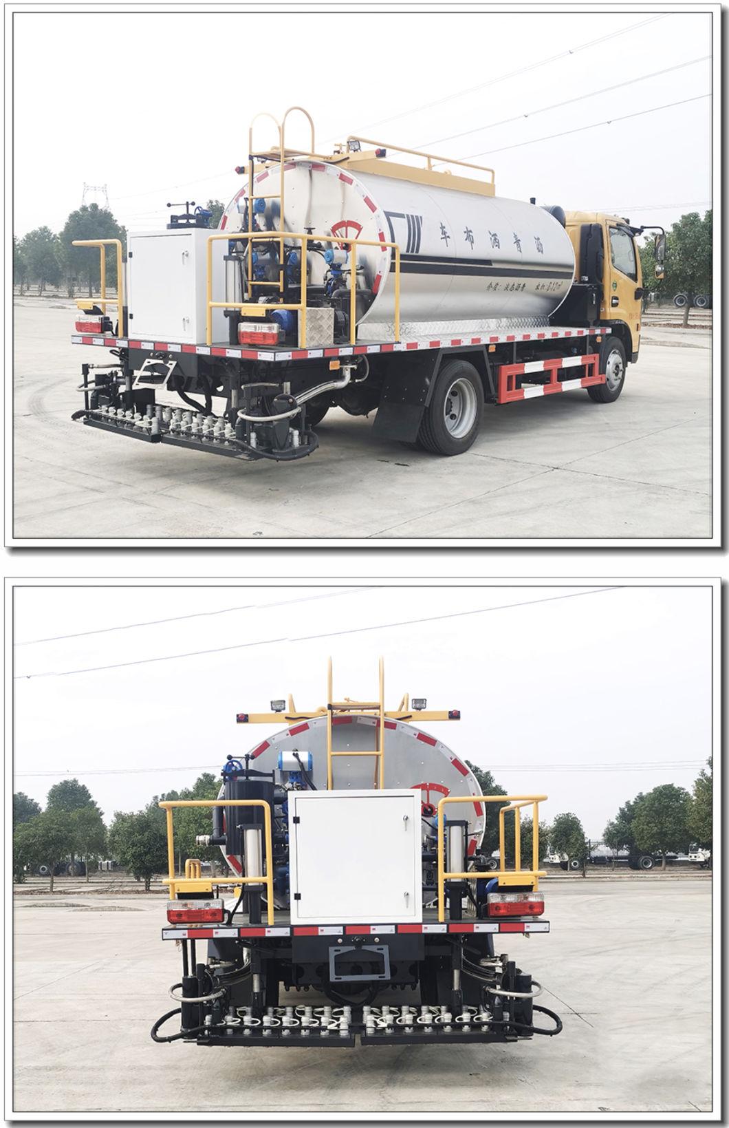 China Manufacturer Bitumen Paver Asphalt Distributor Truck with Conducting Oil Heating System