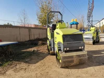 900mm Width Double Drum Hydraulic Vibrating Road Compactor