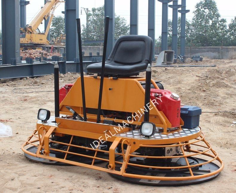 Gasoline Engine Type Ride on Power Trowel Concrete Equipment