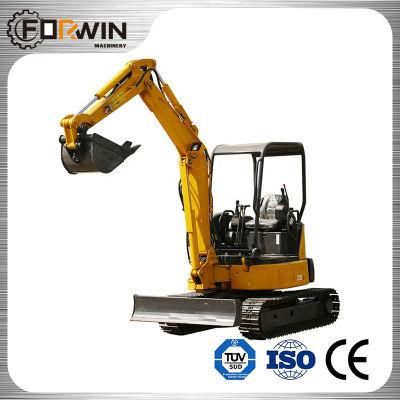 CE EPA 3300kg/Yanmar Micro Small Hydraulic Crawler Forwin Mini Excavator with Rubber Track