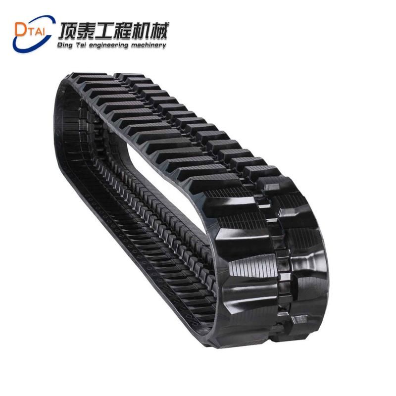 320X54X72 Track Excavator Undercarriage Parts Rubber Track Undercarriage Mini Crawler Undercarriage