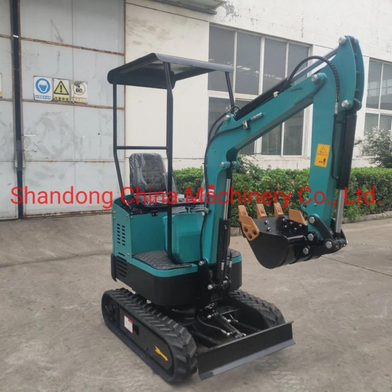1000kg Hydraulic Mini Excavator with Swing Arm for Sales