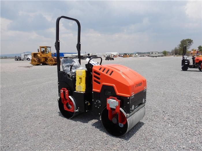 Hydraulic Drive Road Roller 1 Ton Road Roller Compactor for Sale