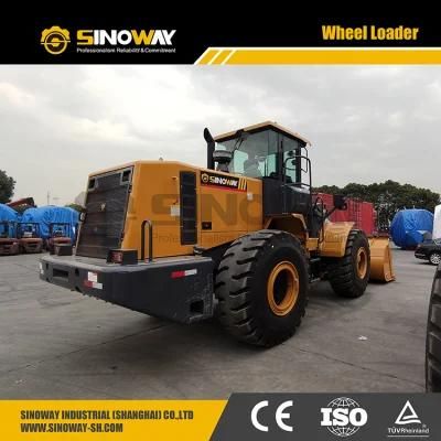 Small Scoop Loader 6 Ton Wheel Loader with 1 Year Warranty