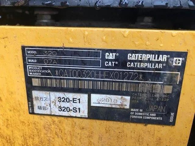 20 Ton Cat320 Excavadora Usada Excavatrice Pelle Second Hand Used Hydraulic Crawler Excavator Mining Construction Machinery Equipment Excavators Vender