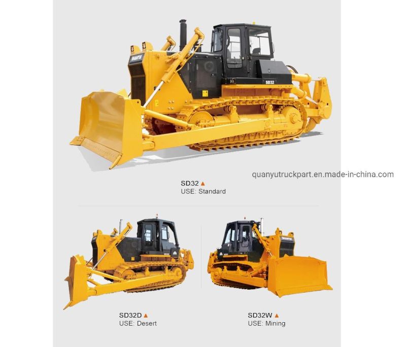 Hot Sale Crawler Bulldozer 320HP Bulldozer Shantui Bulldozer SD32