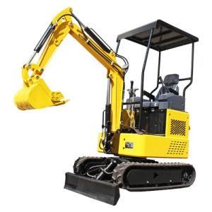 Mini Crawler/Track Digger Excavator 800kg 1 Ton for Garden Farm Cheap Price