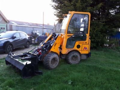 Mini Excavator Attachments Backhoe Wheel Loader 910 with Hydraulic Garden Flail Mower for Sale