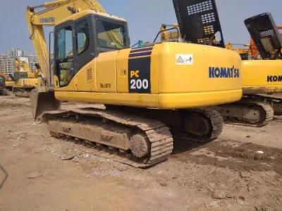 Used 20ton/Komatsu PC200-7/PC200 Excavators/Used Excavators/Digger/Excavators