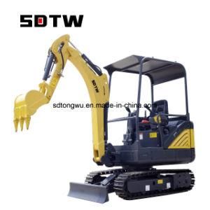 Farm Agricultural Garden Use Hydraulic Mini Digger Excavator