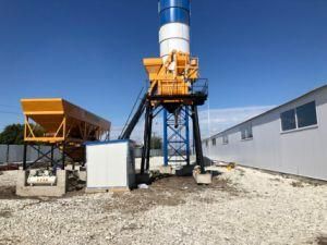 Hot Sale 25cbm/H Concrete Batching Plant Used in Small-Scale Construction Site