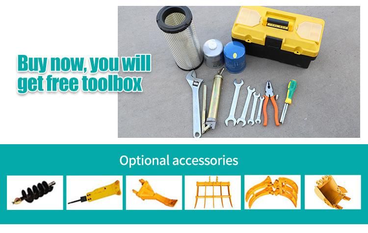 Hw Mini Excavator Is Designed for Small Works