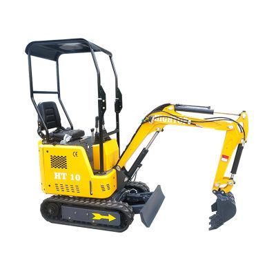 Fast Delivery China 1 Ton Small Digger Machine Mini Excavator for Sale