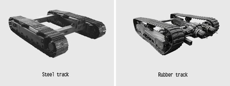 OEM/ODM Supplying Tractor Undercarriage Crane Bulldozer Track 5-8 Ton Steel Chassis