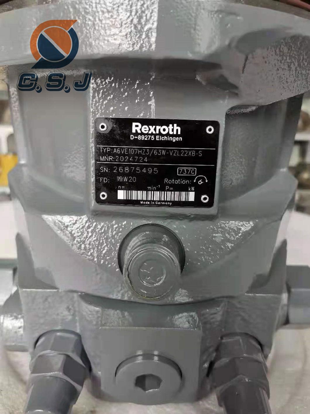 Rexroth A6V A6vm A6ve A6ve107 Hydraulic Piston Motor