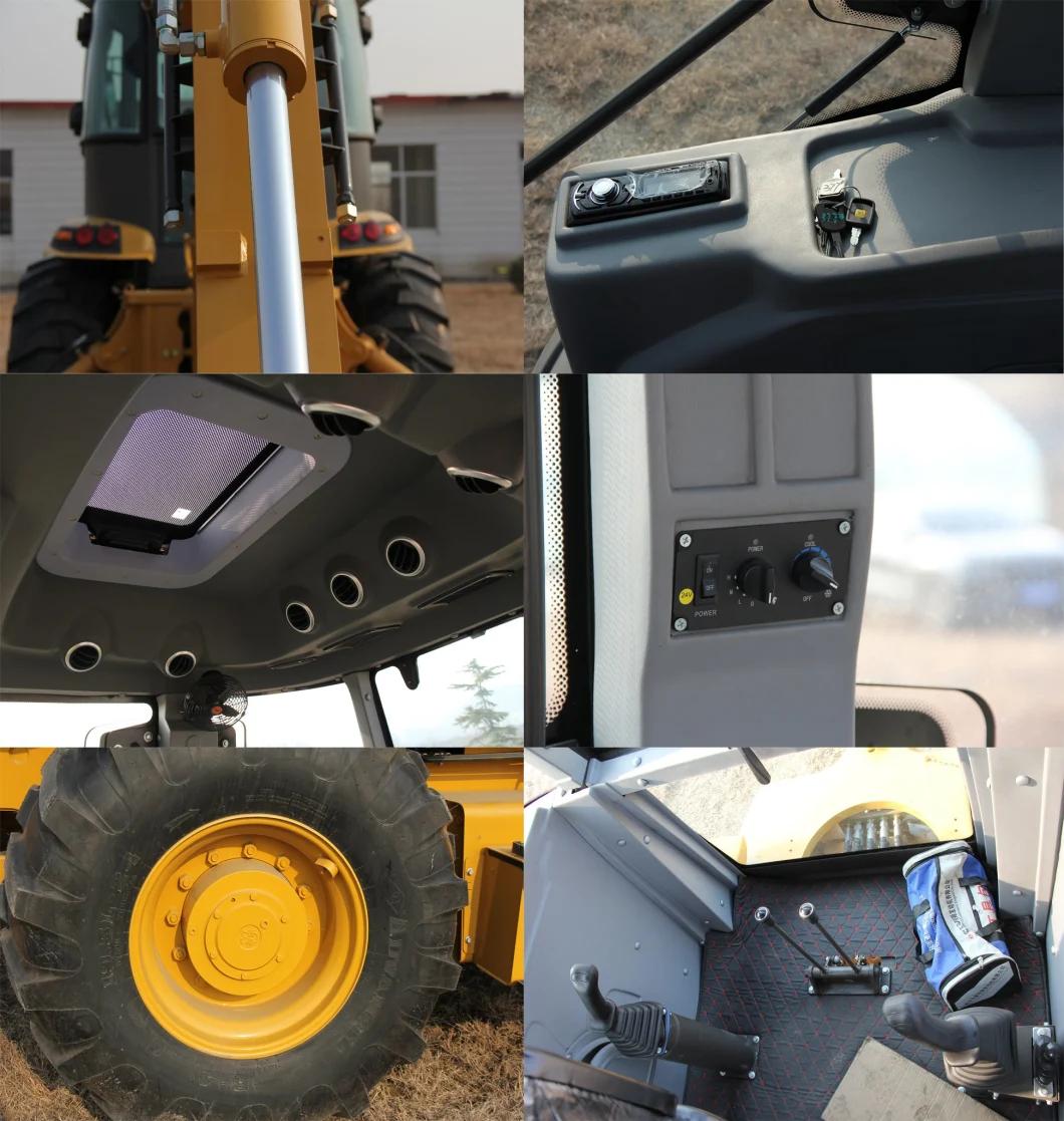 Wolf 4X4 Wheel Drive Backhoe Loaders for Construction