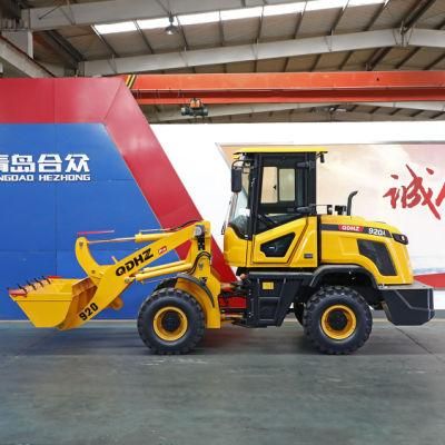 Qdhz New Generation Agricultural Machinery Construction Small Front End Wheel Loader with Quick Change