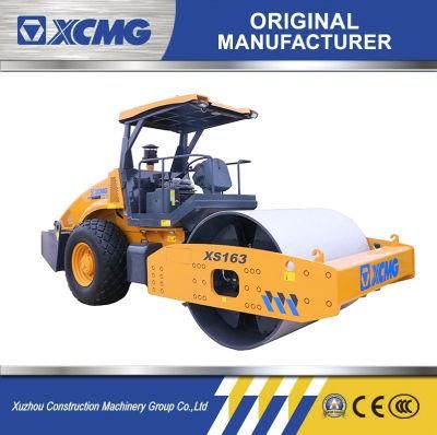 XCMG Road Roller Xs163 16 Ton RC Single Drum Vibratory Road Roller Machine Price (more models for sale)