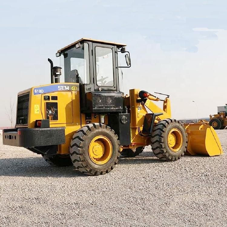 Front End Wheel Loader 1 Cbm 1.8 Tons for Brazil Sem618d