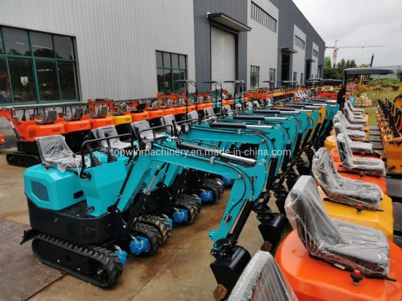 Manufacturer CE/EPA Approved Hot Sale 0.8t 1t 1.8t 2t 3.5t 6.5t Crawler Mini Excavator