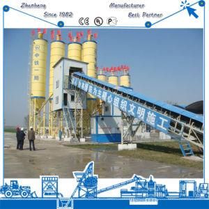 Malaysia Hzs90 90m3/H Belt Type Ready Mixed Concrete Specification Batching Plant for Sale