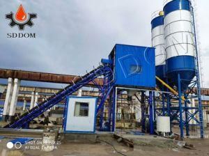 Hzs50 Hopper Concrete Batching Plant Js1000 Concrete Mixer