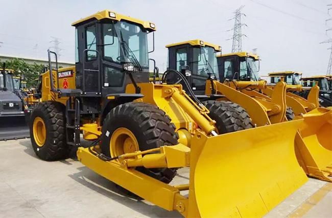 Featuring High Mobility and Powerful Bulldozing Force Mini Dozer Wheel Bulldozer Dl210kn