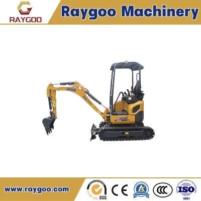 XCMG Construction Equipment Small Hydraulic Crawler Excavator Digger Xe15u/Xe18u/Xe27u/Xe35u/Xe55u/Xe75u Mini Excavator (More model for sale)
