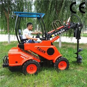 4 Wheel Drive Mini Loader Dy620 with Telescopic Boom