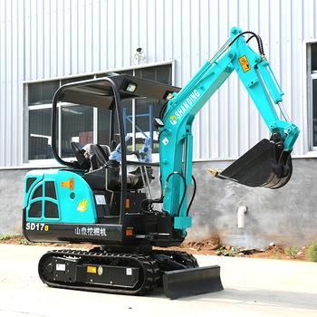 Mini Construction Equipment Earthmoving Machinery Machine for Digging Trench Chinese Cheap Excavator 1.7t SD17b