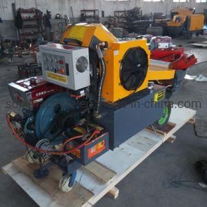 10m3/H Concrete Output 7 MPa Pumping Pressure 25HP Small Pumpcrete/Trailer Concrete Pump