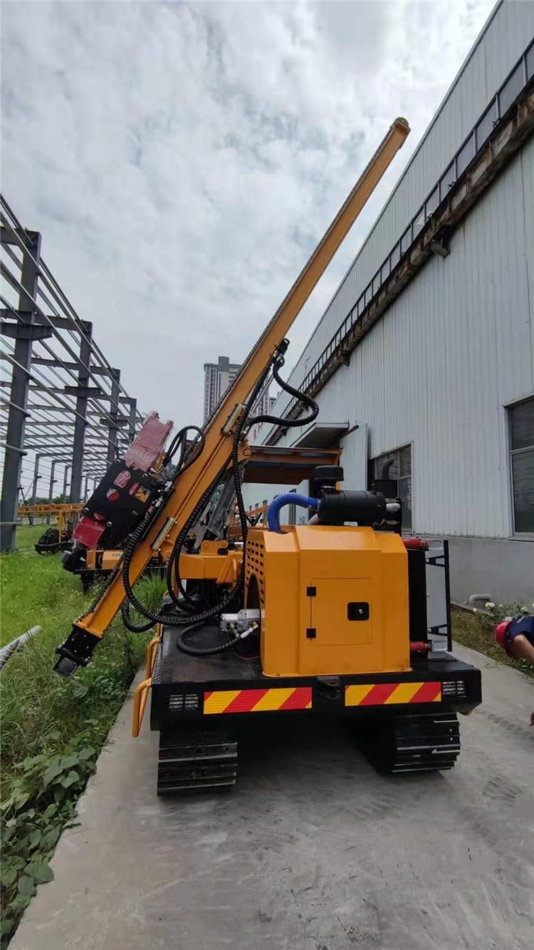 Soar Crawler Drilling Machine Pile Driving Ramming Machine Hammer Hydraulic Pile Drive Screw Auger