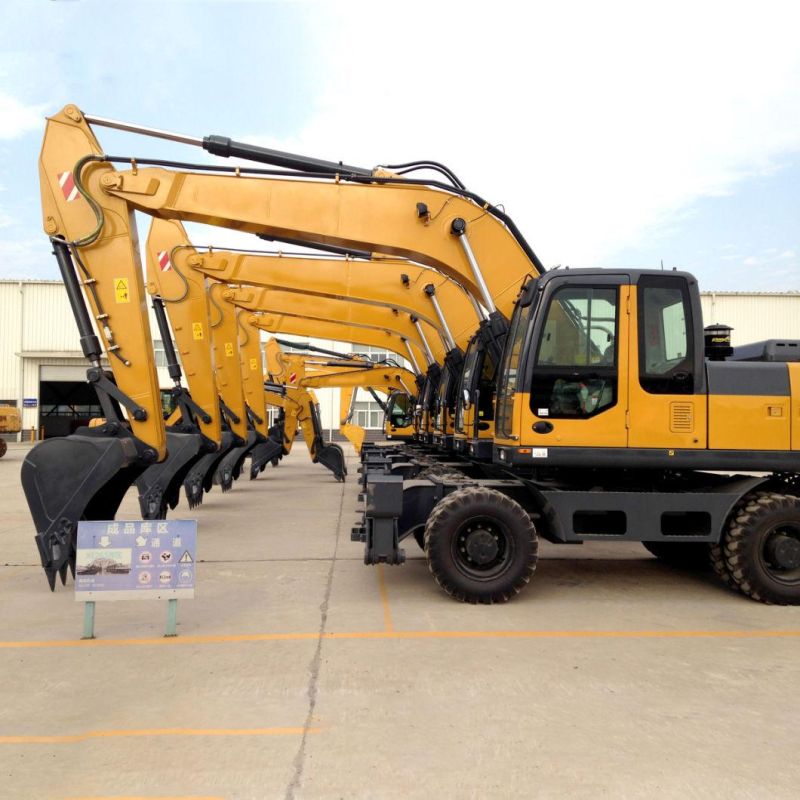 Wheel Excavator 21 Ton Small Wheeled Excavator (XE210WB)