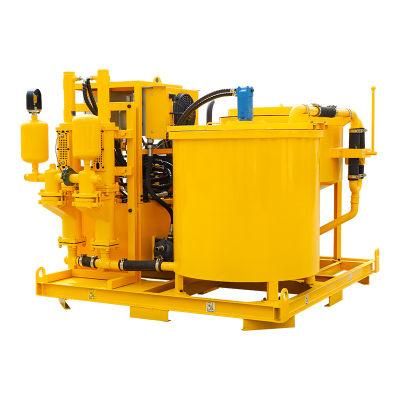 China CE and ISO colloidal grout plant good price grout pump with mixer