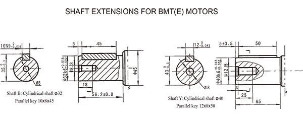 Hydraulic Concrete Mixer Motor (OMT/BMT series)