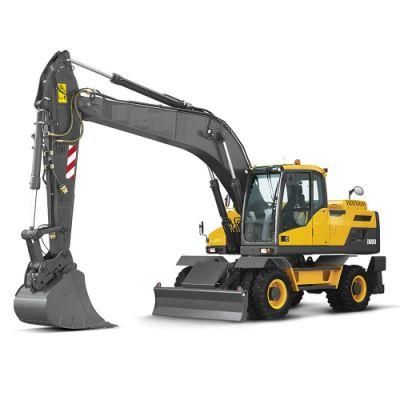 Famous Brand Ew205D 20ton Wheeled Type Excavator with Eco Mode