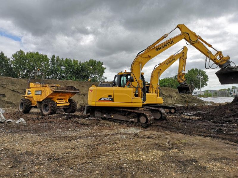 China Shantui 8ton Se75 Hydraulic Excavators for Sale