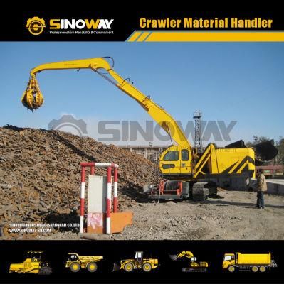 Hydraulic Material Handler 50 Ton Crawler Material Handling Machine