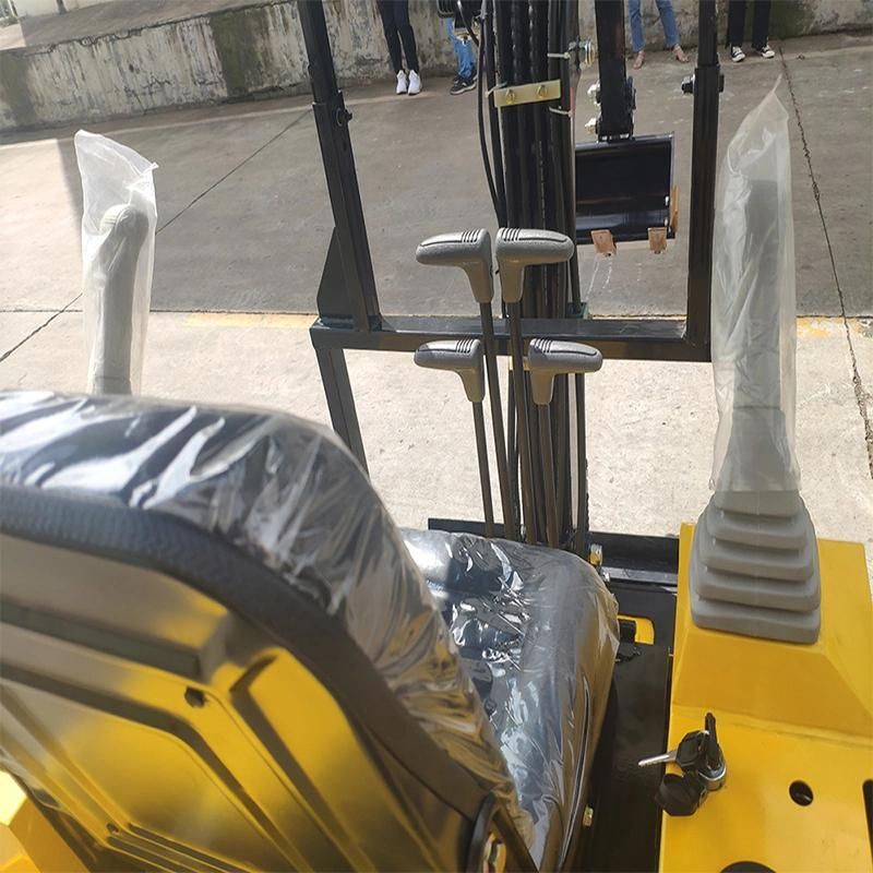 Hot Sale Mini Digger 1.5 Ton Mini Digger Ht15 Hydraulic Excavator Device 1.5 Ton Mini Excavator