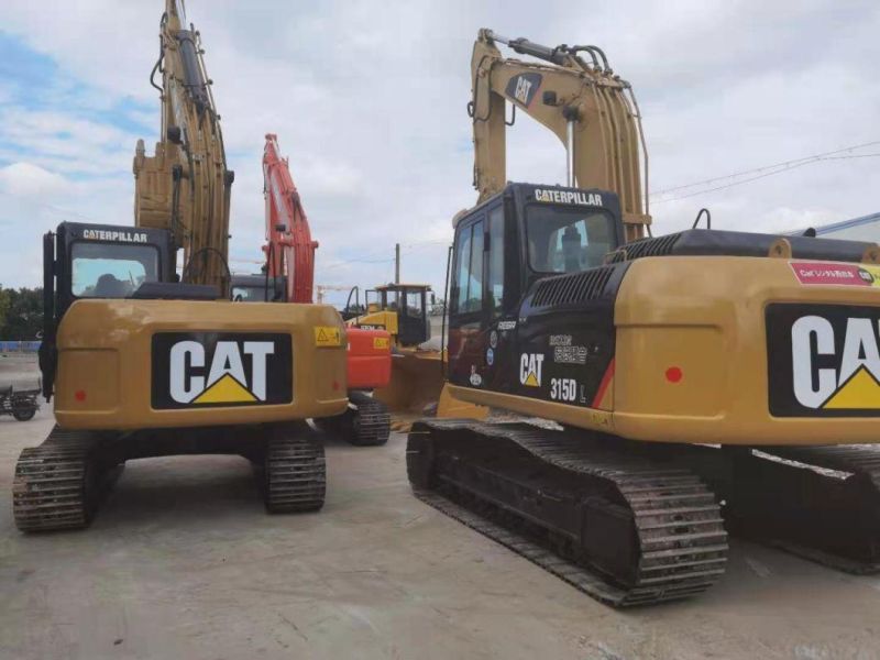 Second Hand Used Hydraulic Crawler Excavators Mini Excavator Condition Cat 315dl Earth Moving Backhoe Cat 312, 313, 315, 318 Digger Excavadora Usada Excavatrice