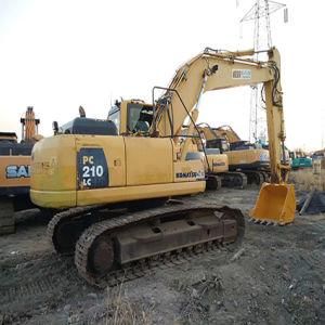 Construction Machinery Second Hand Hydraulic Crawler Excavator Komatsu210 High Standard