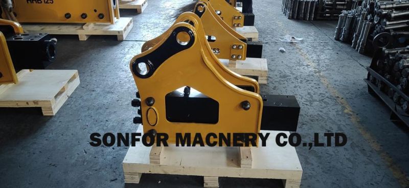 Excavator Attachment Hydraulic Rock Breaker Hammer