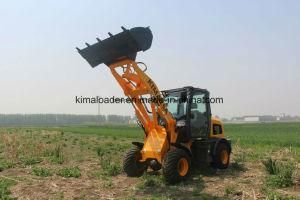 Kima15A Wheel Loader with Full View Cabin 1.5 Ton with Air/ Disc Brake