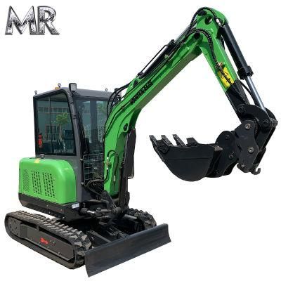 Euro5 Yammar Engine Medium Small 3ton Mini Excavator for Sale