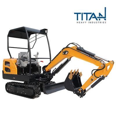 Grab Shovel 0.06cbm TITANHI Nude in Container 3800*1050*2280mm crawler excavators