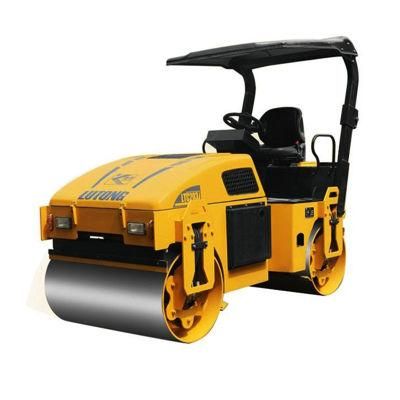 China Lutong Ltd210h 10 Tons Mini Double Drum Road Roller Price